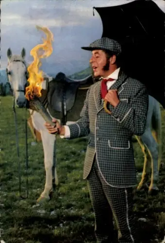 Ak Schauspieler Chris Howland im Film Winnetou