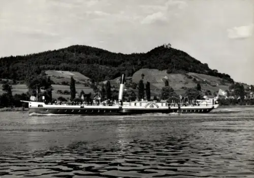Ak Schweiz, Untersee und Rhein, DS Schaffhausen