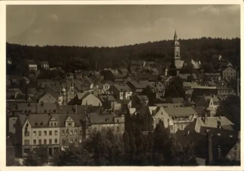 Foto Ak Lichtenstein in Sachsen, Gesamtansicht