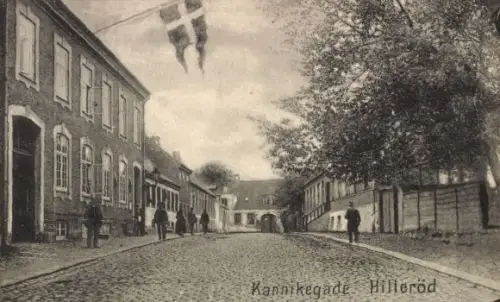 Ak Hillerød Hilleröd Dänemark, Kannikegade