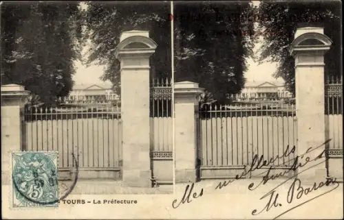 Ak Tours Indre-et-Loire, La Préfecture