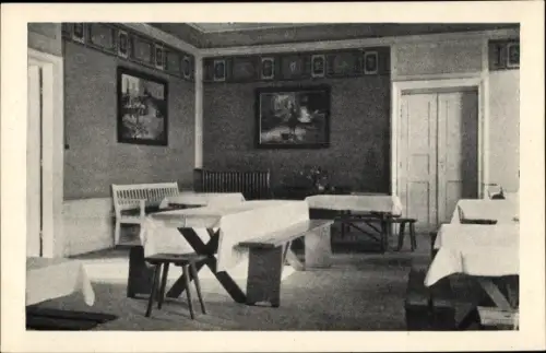 Ak Großsedlitz Heidenau Sachsen, Kindererholungsheim, Der Tagesraum