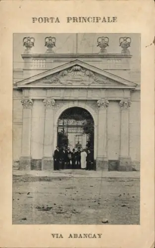 Ak Abancay Peru, Porta Principale