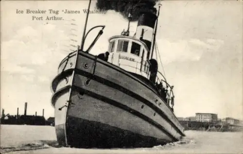 Ak Port Arthur Ontario Kanada, Ice Breaker Tug James Whalen