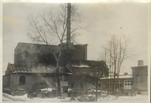 Original Foto Berlin-Weißensee, Berliner Allee, Doering Seifenfabrik, um 1946, ca. 17x12 cm