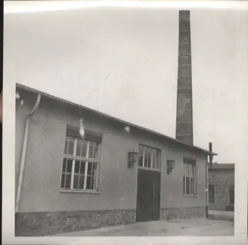 Original Foto Berlin-Hohenschönhausen, Mampe Berliner Schnapsmanufaktur, um 1946, ca. 12x12 cm