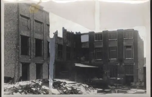 Original Foto Berlin-Weißensee, Berliner Allee, Doering Seifenfabrik, um 1946, ca. 17x12 cm