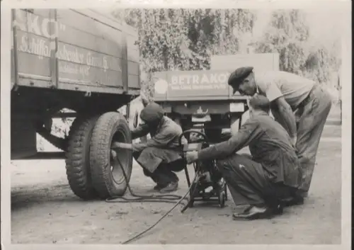 Original Foto Berlin-Kreuzberg, Gitschiner Strße 44/45 Transport-u. Schifffahrtkontor, um1946, 17x12
