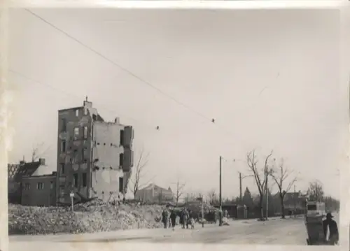 Original Foto Berlin-Tegel, Berliner Straße, um 1946, ca. 17x12 cm
