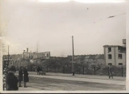Original Foto Berlin-Tegel, Berliner Straße, um 1946, ca. 17x12 cm