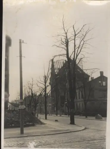 Original Foto Berlin-Tegel, Berliner Straße, um 1946, ca. 17x12 cm