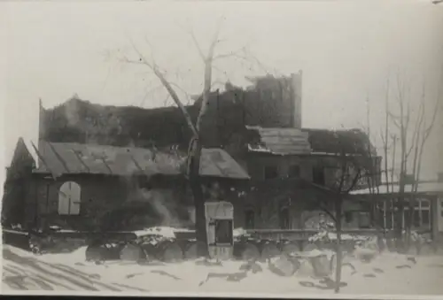 Original Foto Berlin-Weißensee, Berliner Allee, Doering Seifenfabrik, um 1946, ca. 17x12 cm