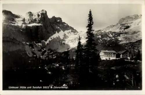 Ak Vorarlberg, Lindauer Hütte und Sulzfluh