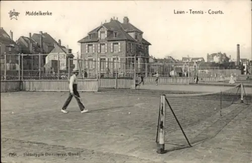 Ak Middelkerke, Tennisplatz
