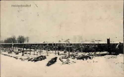 Ak Heldenfriedhof, I. WK