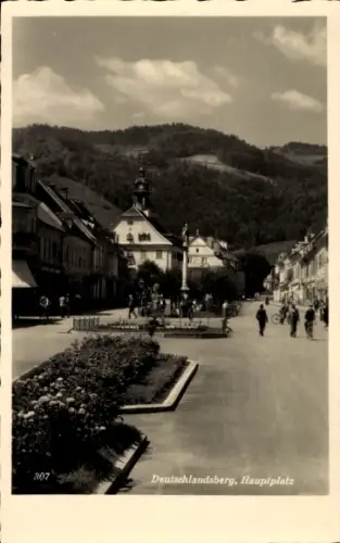 Ak Deutschlandsberg Steiermark, Hauptplatz