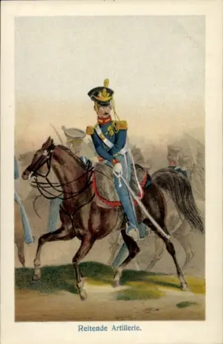 Ak Reitende Artillerie, Vormals Königliches Hannoversches Militär, Um 1840