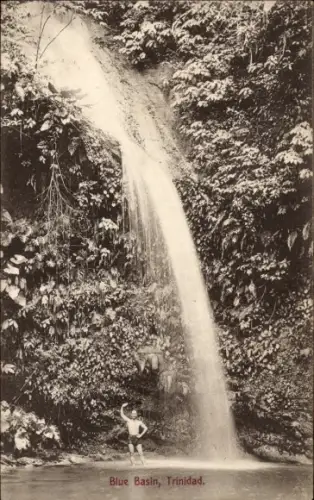 Ak Trinidad, Blue Basin, Wasserfall