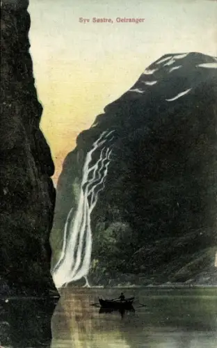 Ak Geiranger Norwegen, Syv Søstre