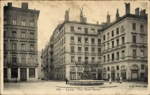 Ak Lyon Rhône, Place Saint Michel