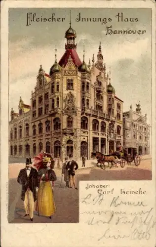Litho Hannover, Fleischer Innungshaus
