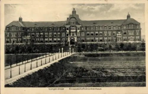 Ak Langendreer Bochum im Ruhrgebiet,  Knappschaftskrankenhaus