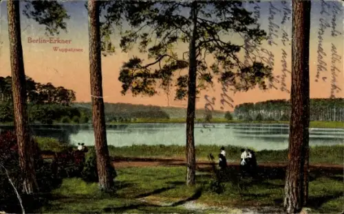 Ak Erkner in Brandenburg, Wuppatzsee
