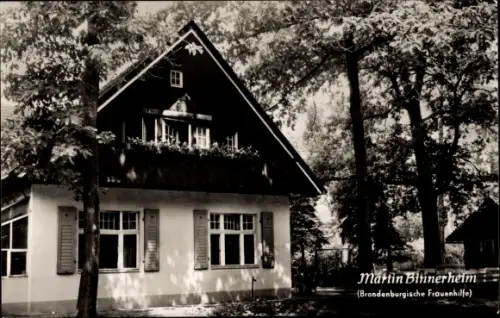 Ak Schöneiche, Martin Binnerheim, Am Goethepark 11-15