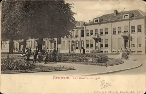 Ak Arnhem Gelderland Niederlande, Jansbuitensingel