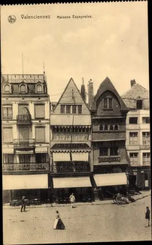 Ak Valenciennes Nord, Maisons Espagnoles
