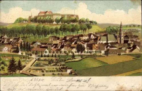 Ak Bitche Bitsch Lothringen Moselle, Gesamtansicht