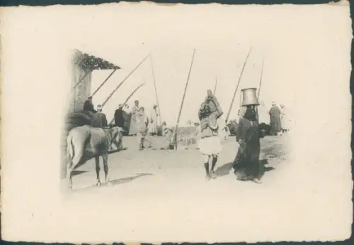 Foto Ägypten, Straße, Verschleierte Frau