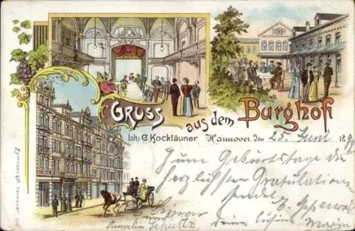 Passepartout Litho Hannover, Burghof