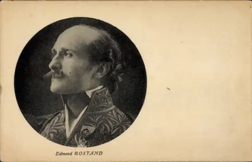 Ak Schriftsteller Edmond Rostand