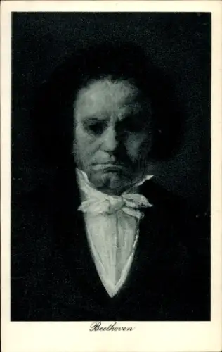 Ak Komponist Ludwig van Beethoven, Porträt