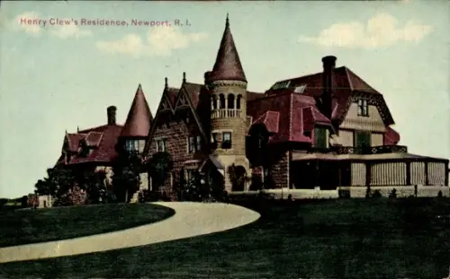 Ak Newport Rhode Island USA, Henry Clew's Residence