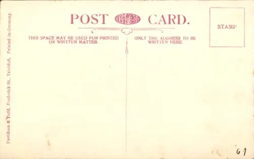 Ak Trinidad BWI, Regierungsgebäude