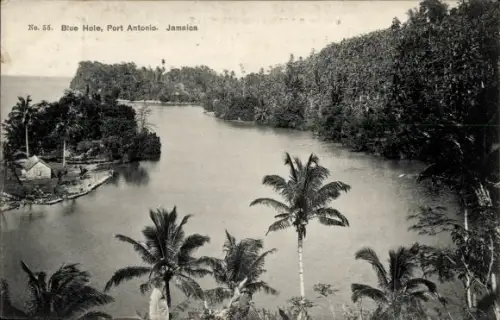 Ak Port Antonio Jamaika, Blue Hole