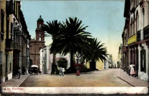 Ak Las Palmas de Gran Canaria Kanarische Inseln, Stadtbild