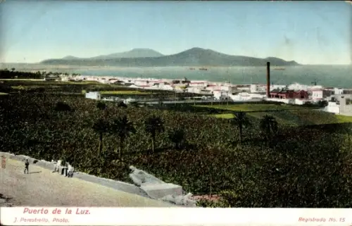 Ak Las Palmas de Gran Canaria Kanarische Inseln, Puerto de la Luz