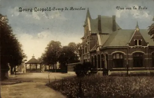 Ak Bourg Leopold Leopoldsburg Flandern Limburg, Camp de Beverloo, Post
