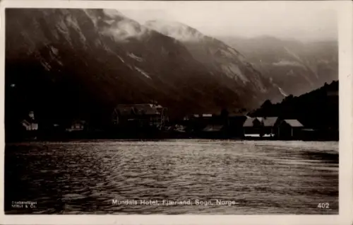 Ak Sogn Fjarland Norwegen, Mundals Hotel