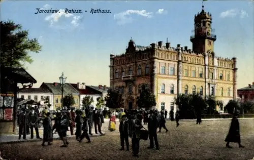 Ak Jaroslaw Polen, Rathaus