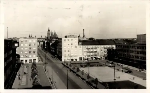 Ak Hradec Králové Königgrätz Stadt, Ulrichplatz