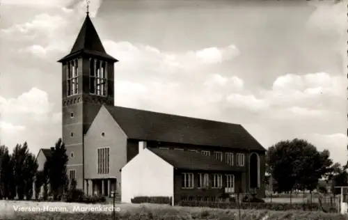 Ak Hamm Viersen in Nordrhein Westfalen, Marienkirche