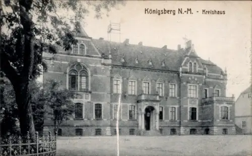 Ak Königsberg Neumark Ostbrandenburg, Kreishaus