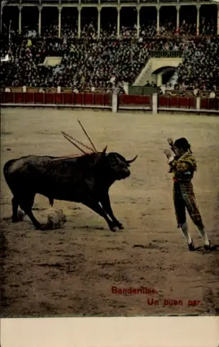 Ak Stierkampf, Torero, Arena