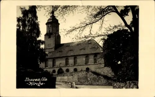 Ak Nossen in Sachsen, Kirche