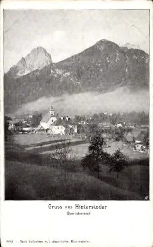 Ak Hinterstoder in Oberösterreich, Gesamtansicht