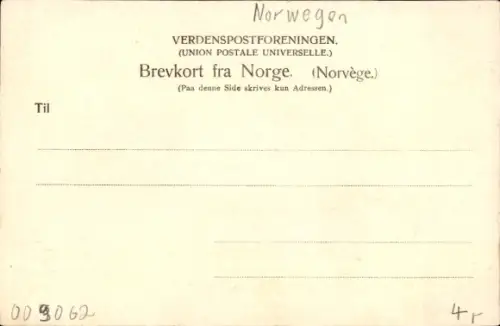 Ak Voss Norwegen, Finneloftet  Restaureret